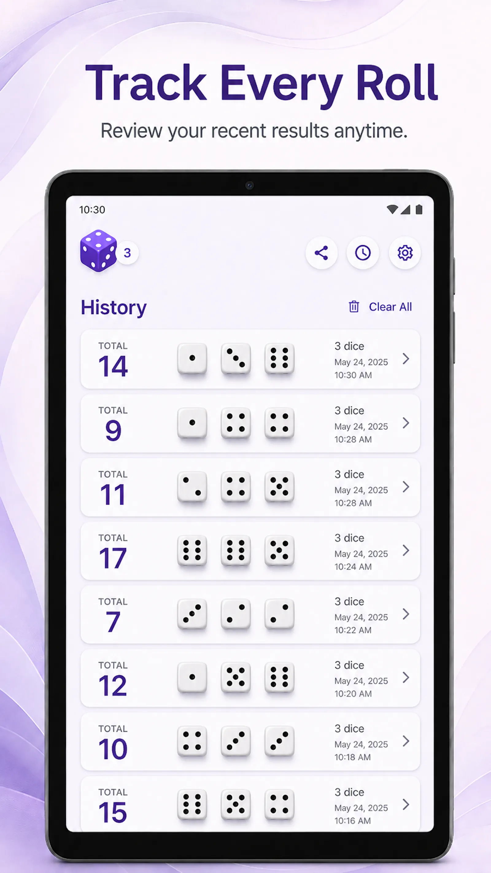 Rollix Dice screenshot 8