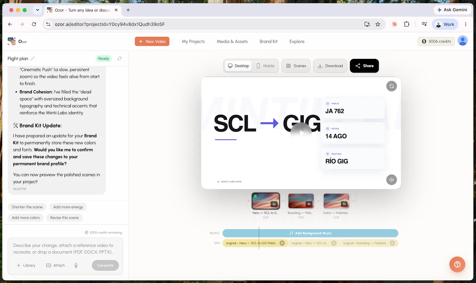 Ozor screenshot 2