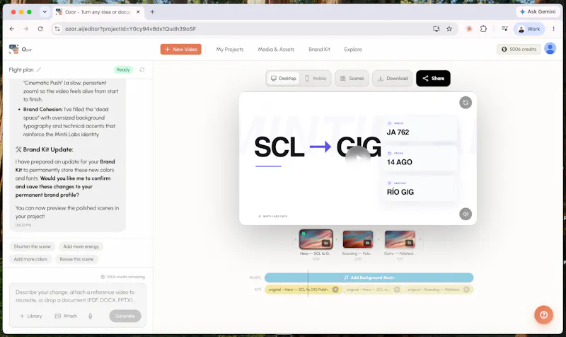 Ozor screenshot 2