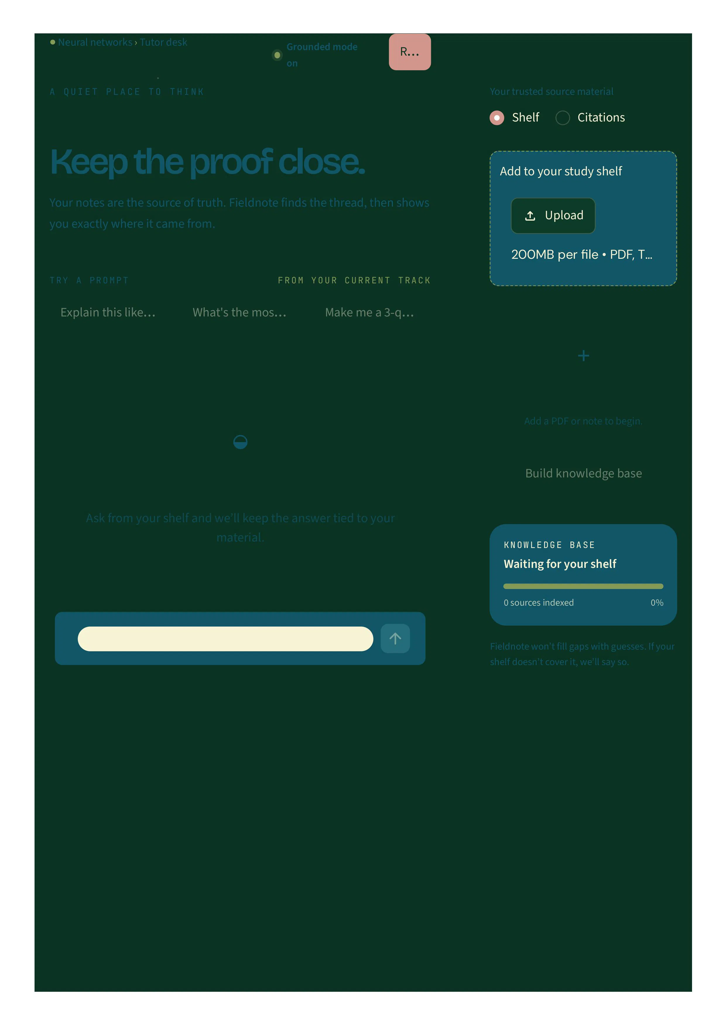 RAG-based Tutoring Chatbot 