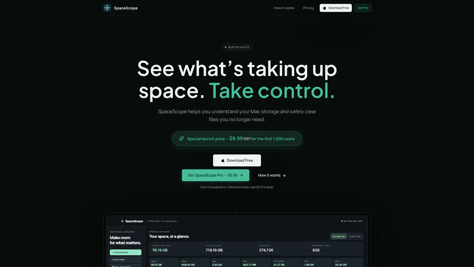 SpaceScope screenshot 1