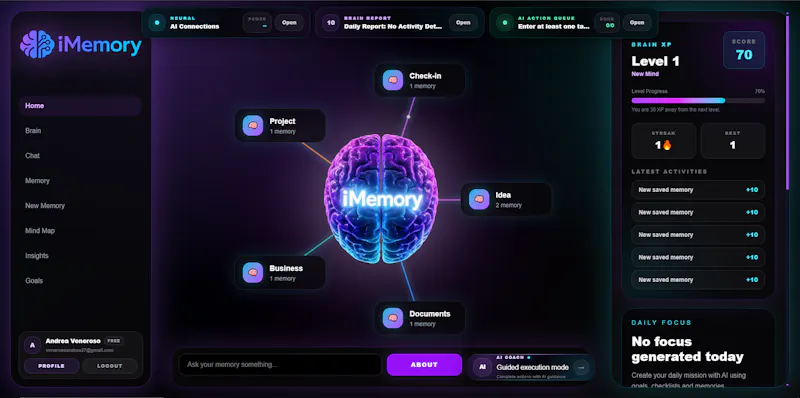 iMemory screenshot 1