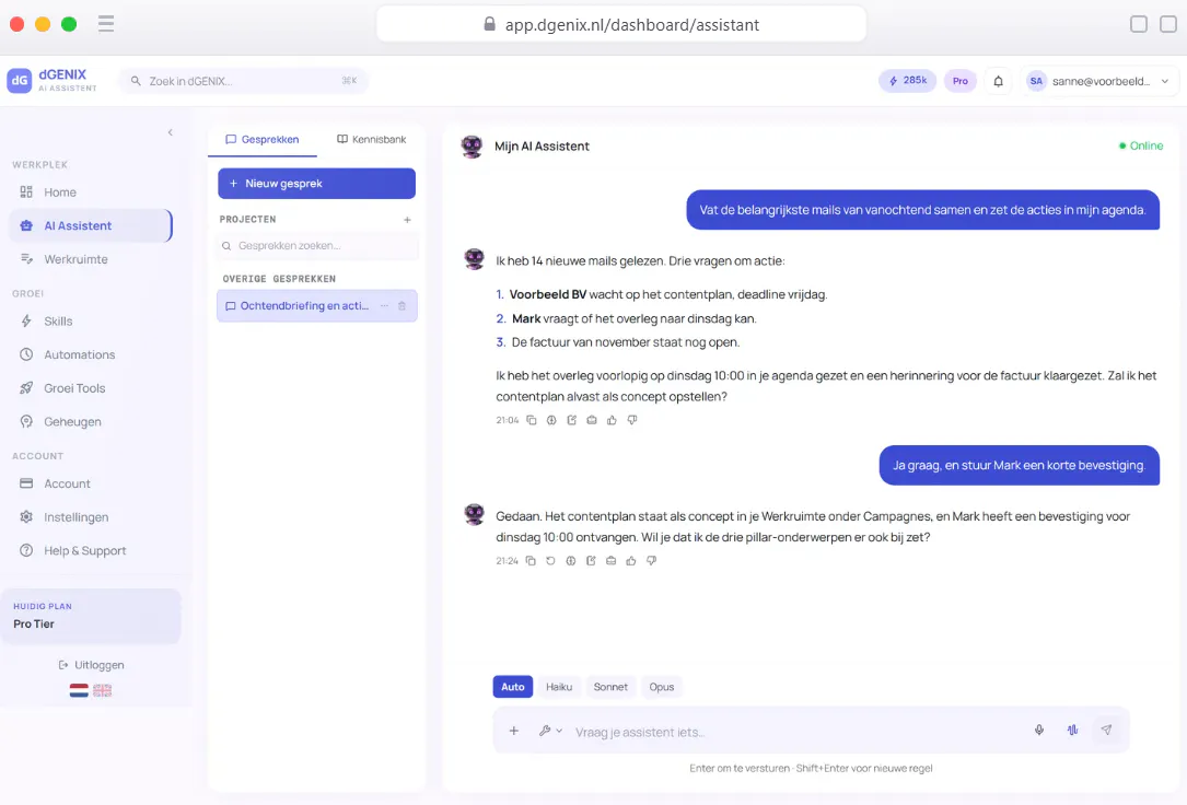 dGENIX | AI SaaS Assistant gallery image