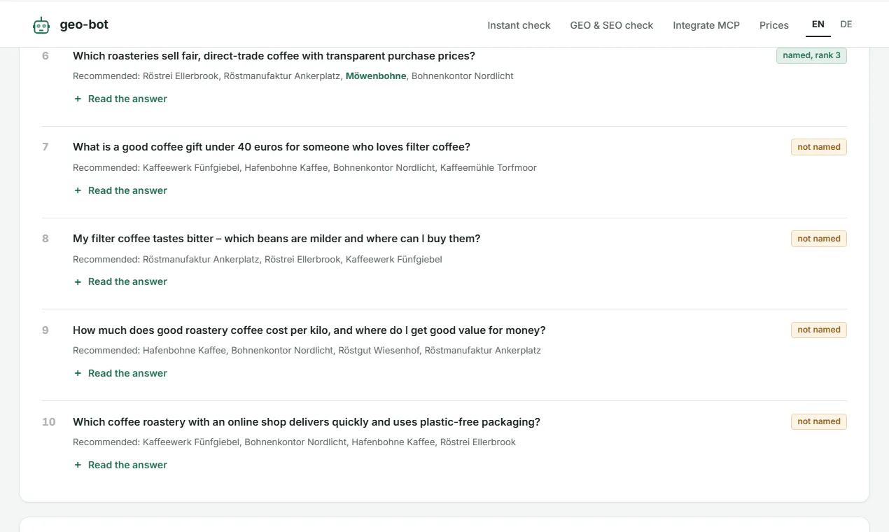 GEO-bot gallery image
