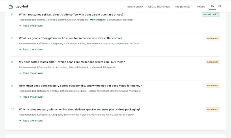 GEO-bot screenshot 4