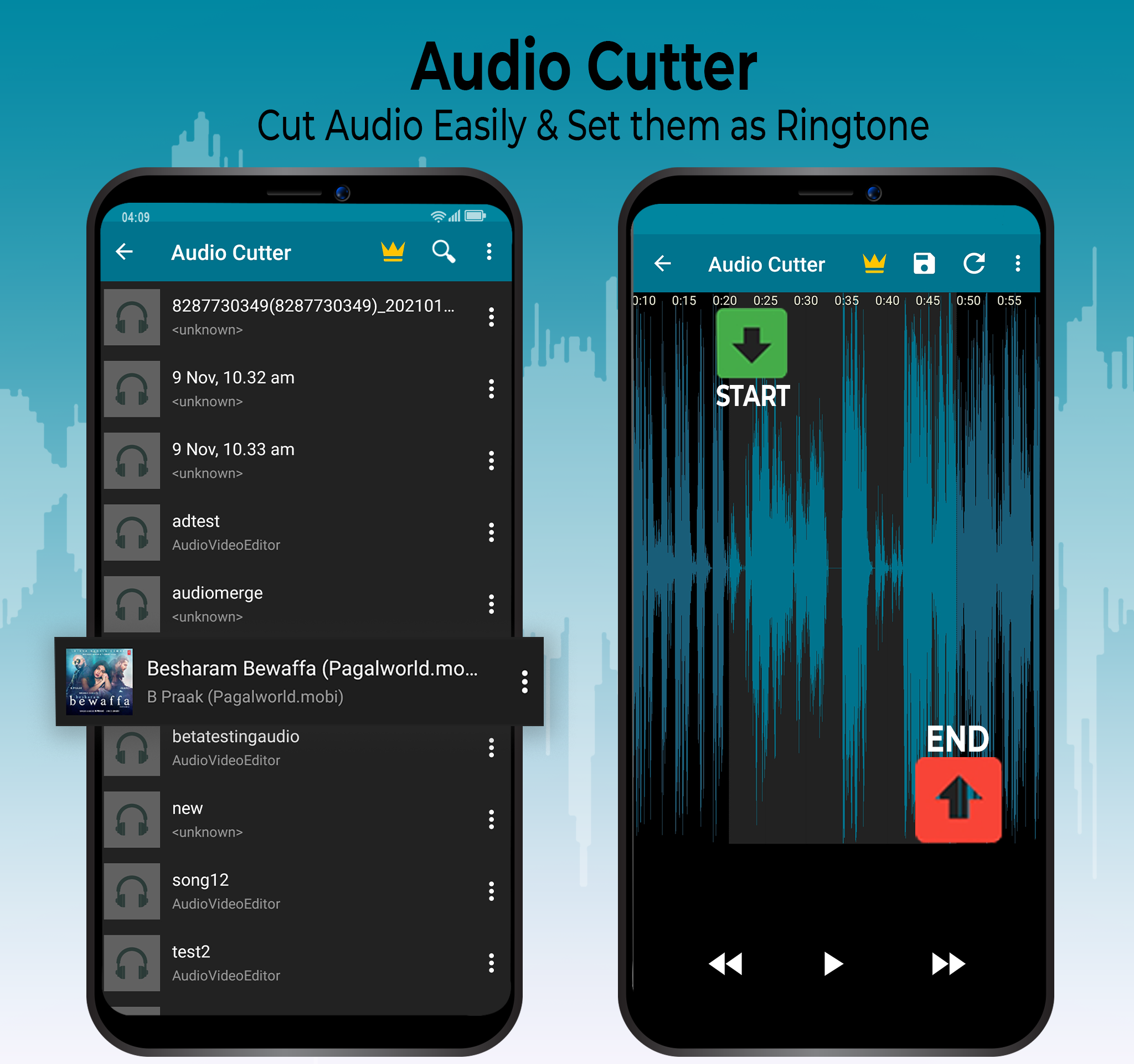 Mp3 Cutter & Video Cutter App gallery image