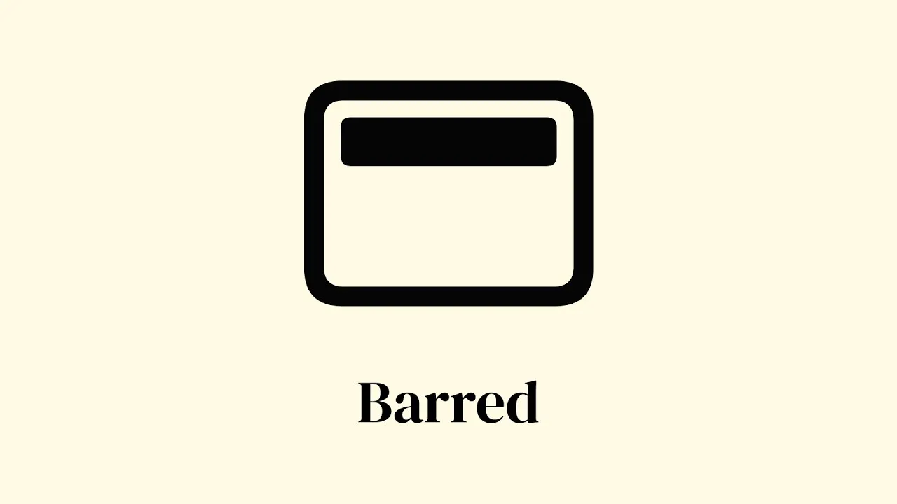 Barred gallery image