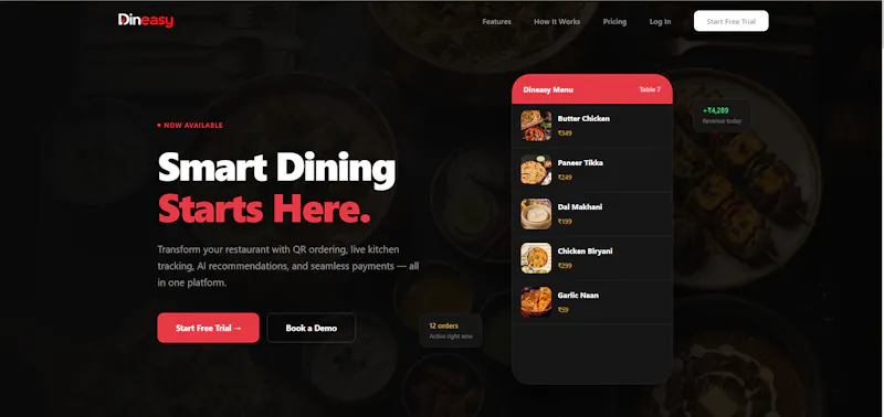 Dineasy screenshot 1