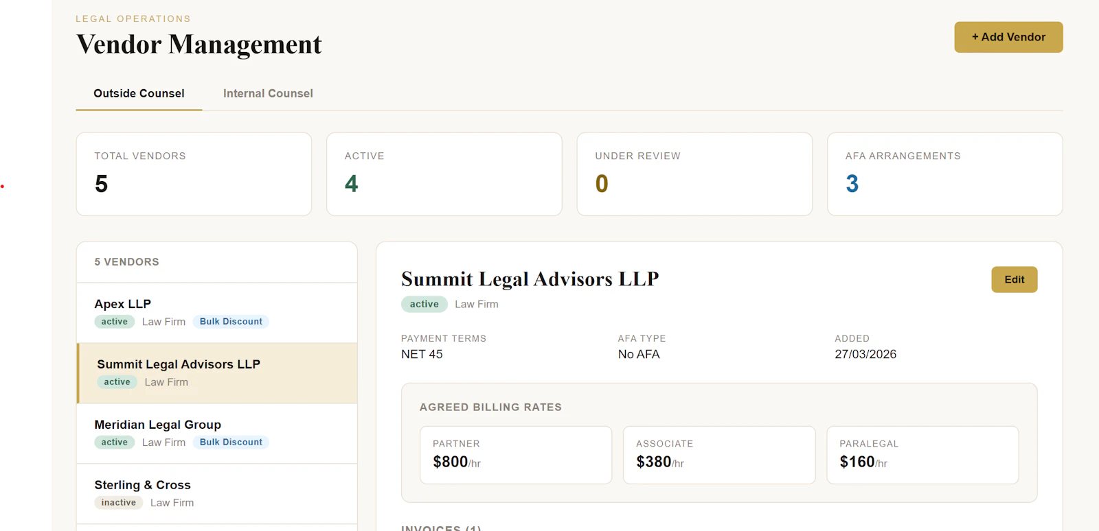 LegalOps360 screenshot 3
