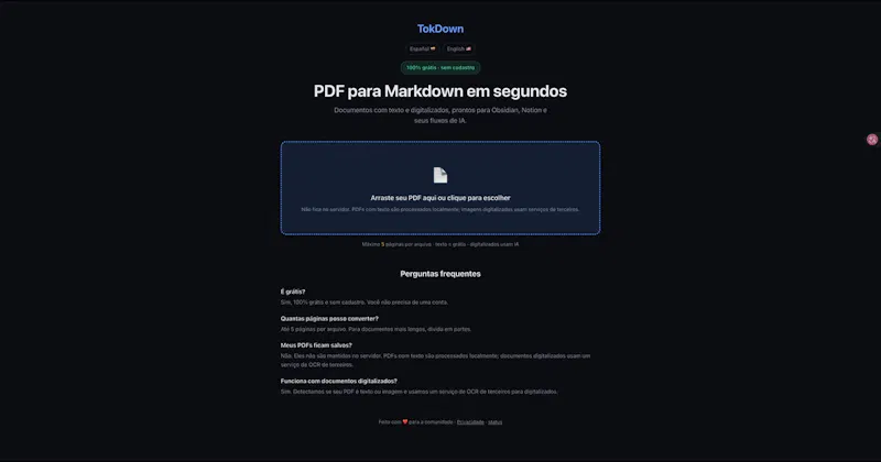 TokDown screenshot 5