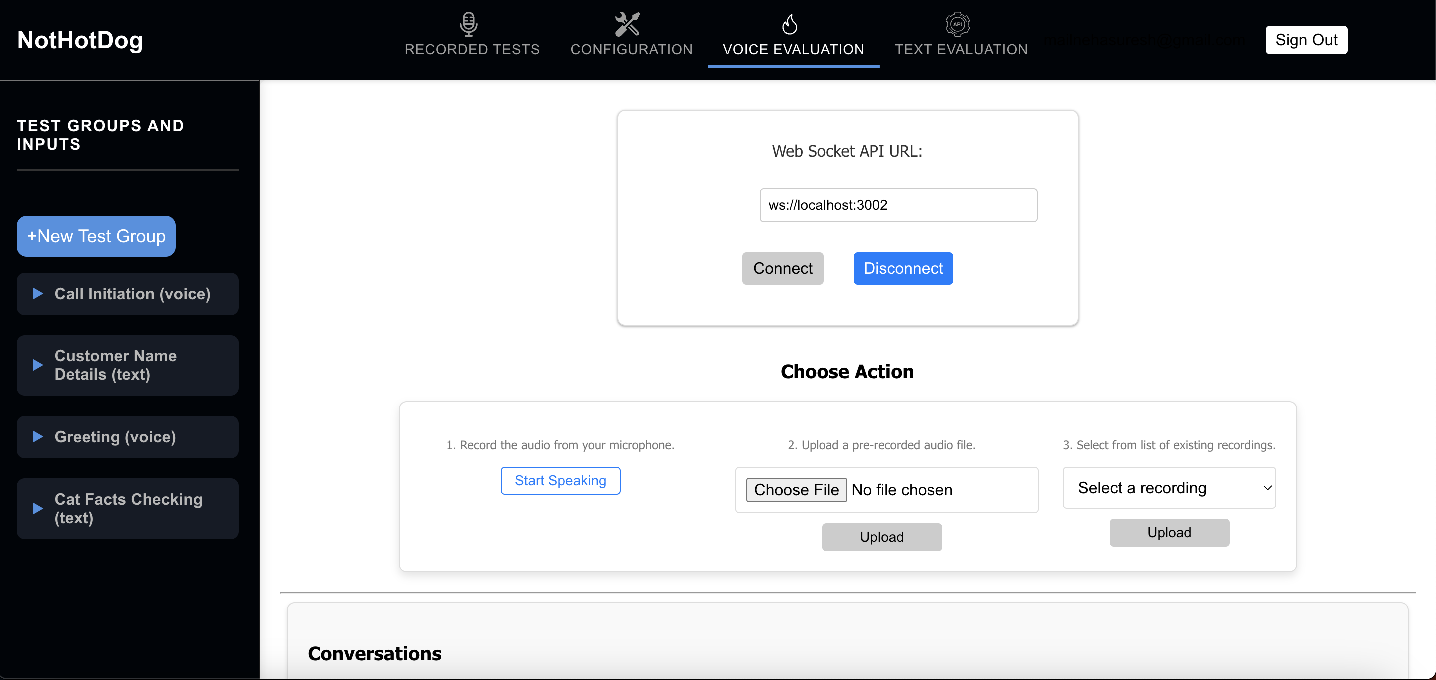 startuptile NotHotDog (Alpha)-Test your LLM Powered APIs & AI Agents