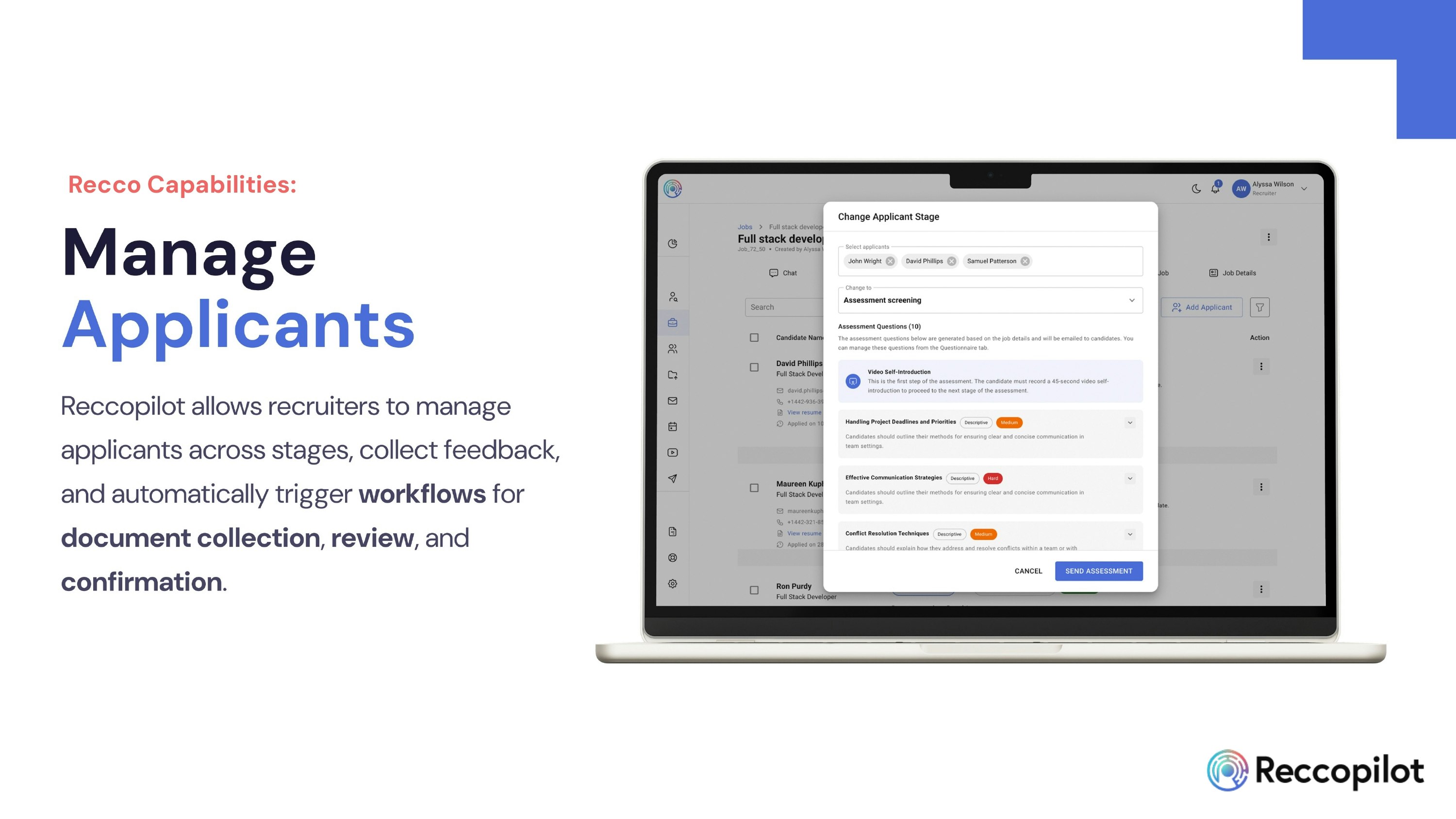 Recopilot - Uw 'Opening-to-Hire' AI Recruiter Agent media 16