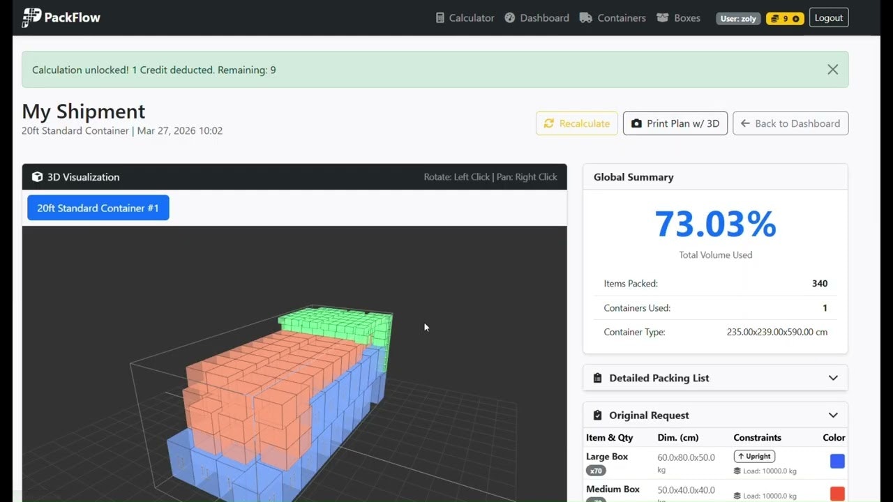 PackFlow gallery image