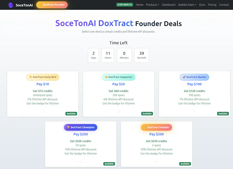 SoceTonAI DoxTract screenshot 4