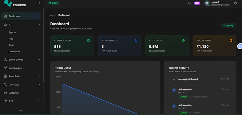 Kalcend screenshot 3