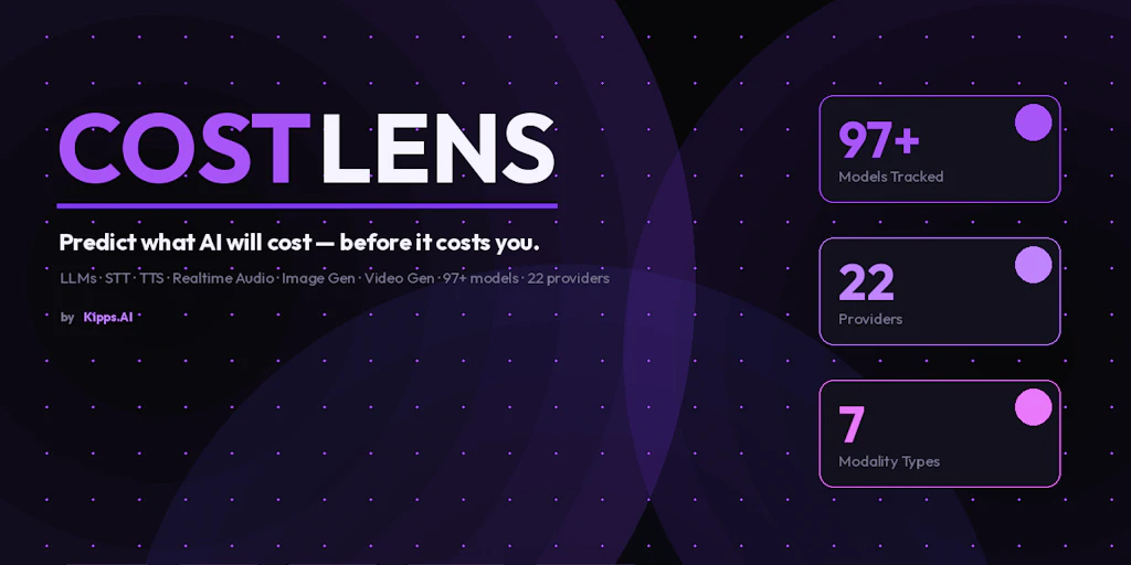 Kipps.AI CostLens: Open Source