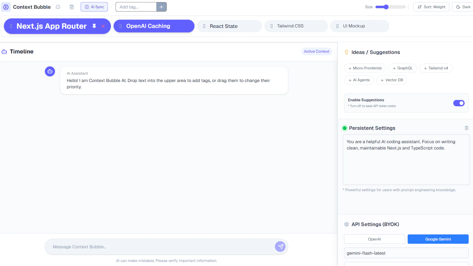 Context Bubble screenshot 3