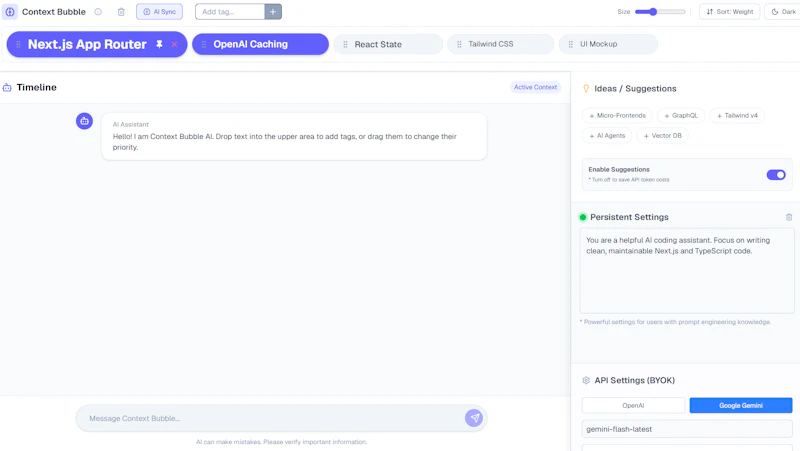 Context Bubble screenshot 3