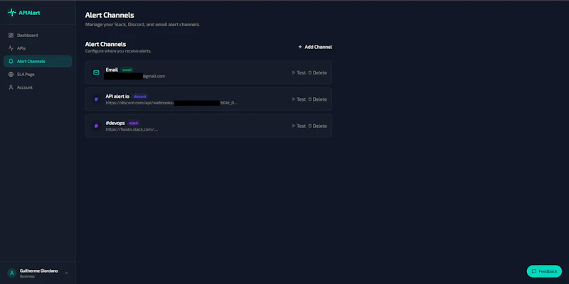 API Alert screenshot 5