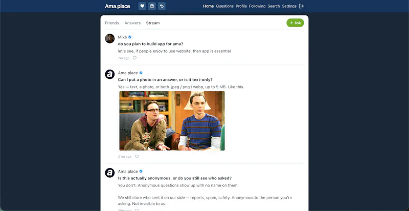 Ama.place screenshot 2