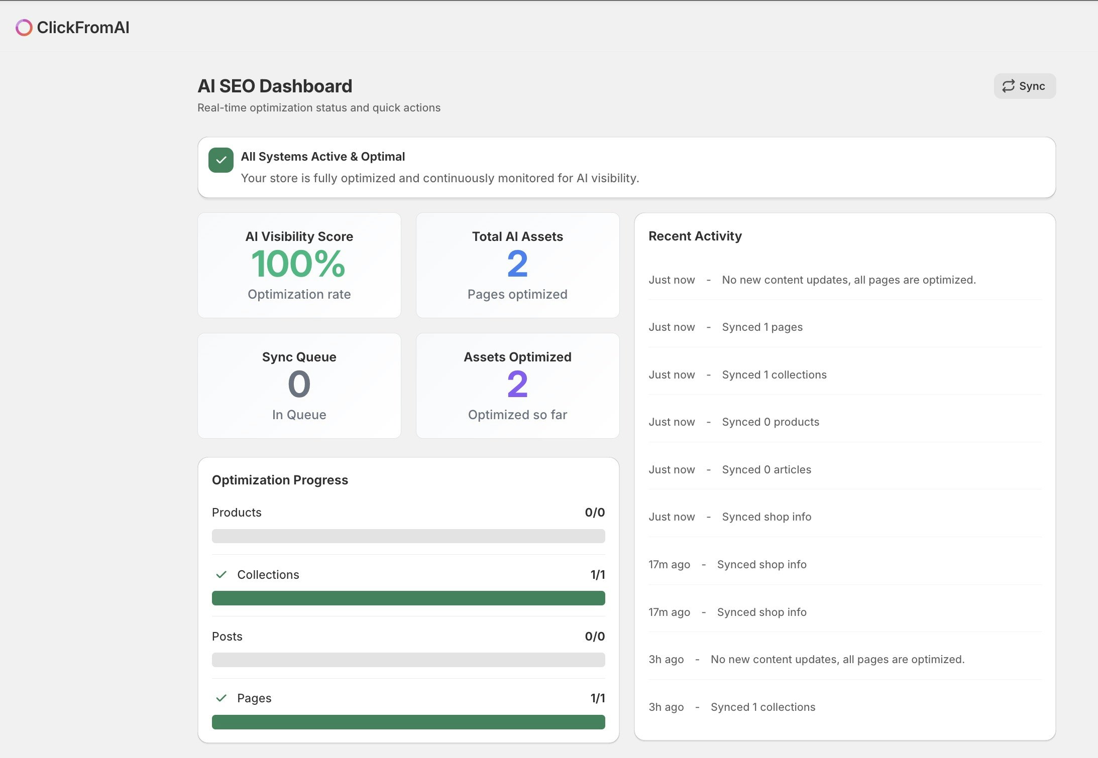 Su optimizador de visibilidad de IA para Shopify - Haga que su tienda sea visible para los compradores de chatgpt, gemini y ai media 8