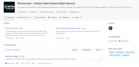 Mintme.dev Solana Token Creator gallery image