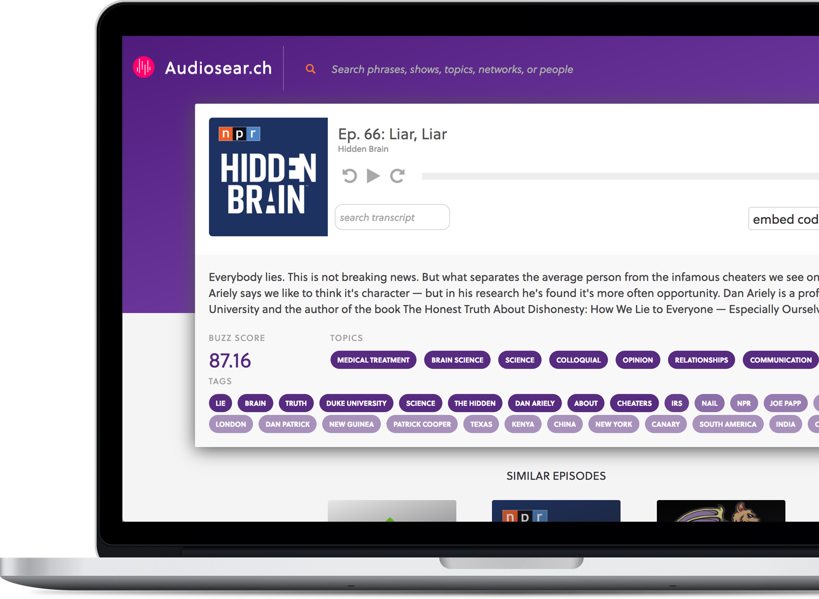 Audiosear.ch 2.0 Image
