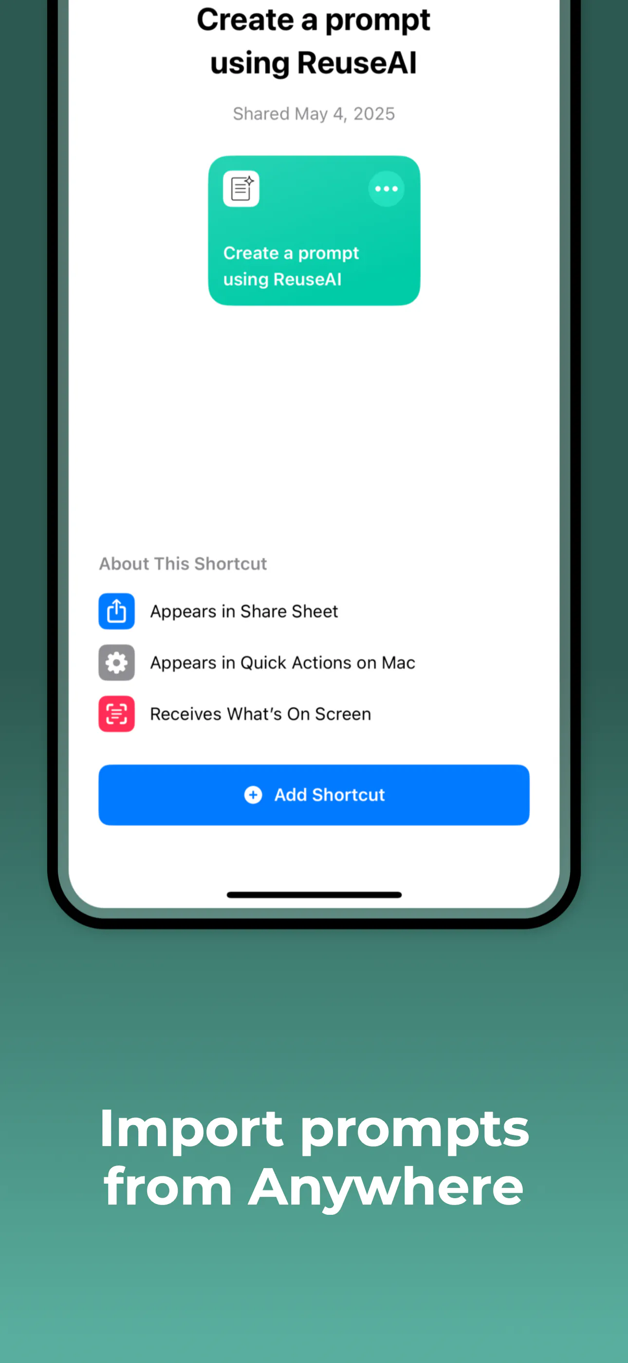 Reuse AI gallery image