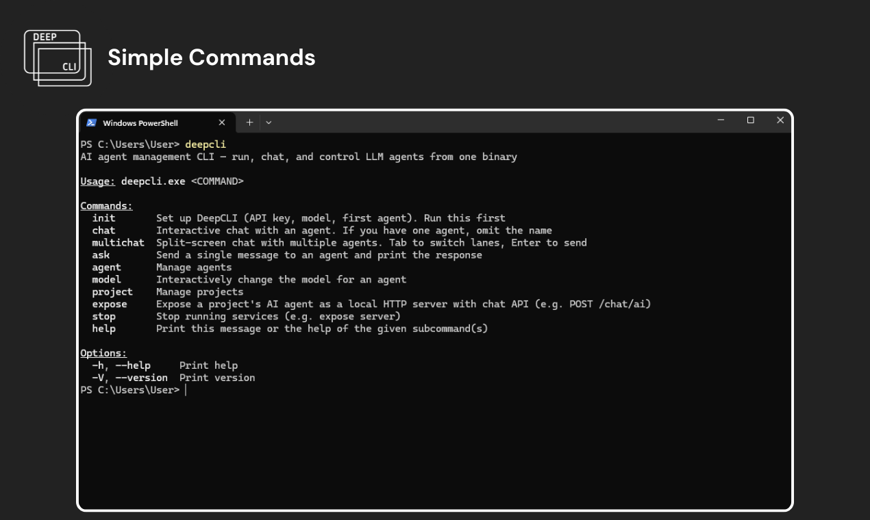 DeepCLI - Ai Agent System gallery image