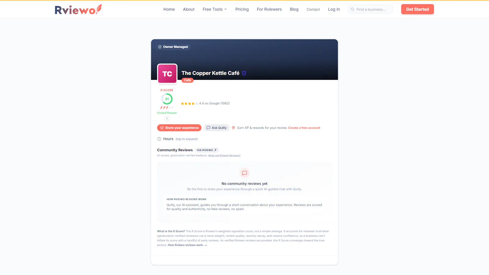 Rviewo screenshot 2