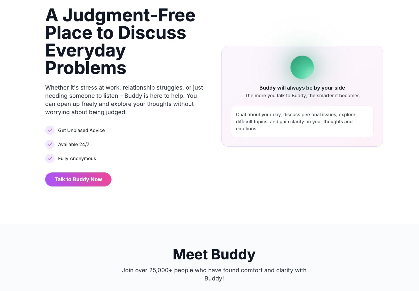 Buddy - AI Therapy Companion gallery image