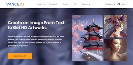 VanceAI Art Generator gallery image