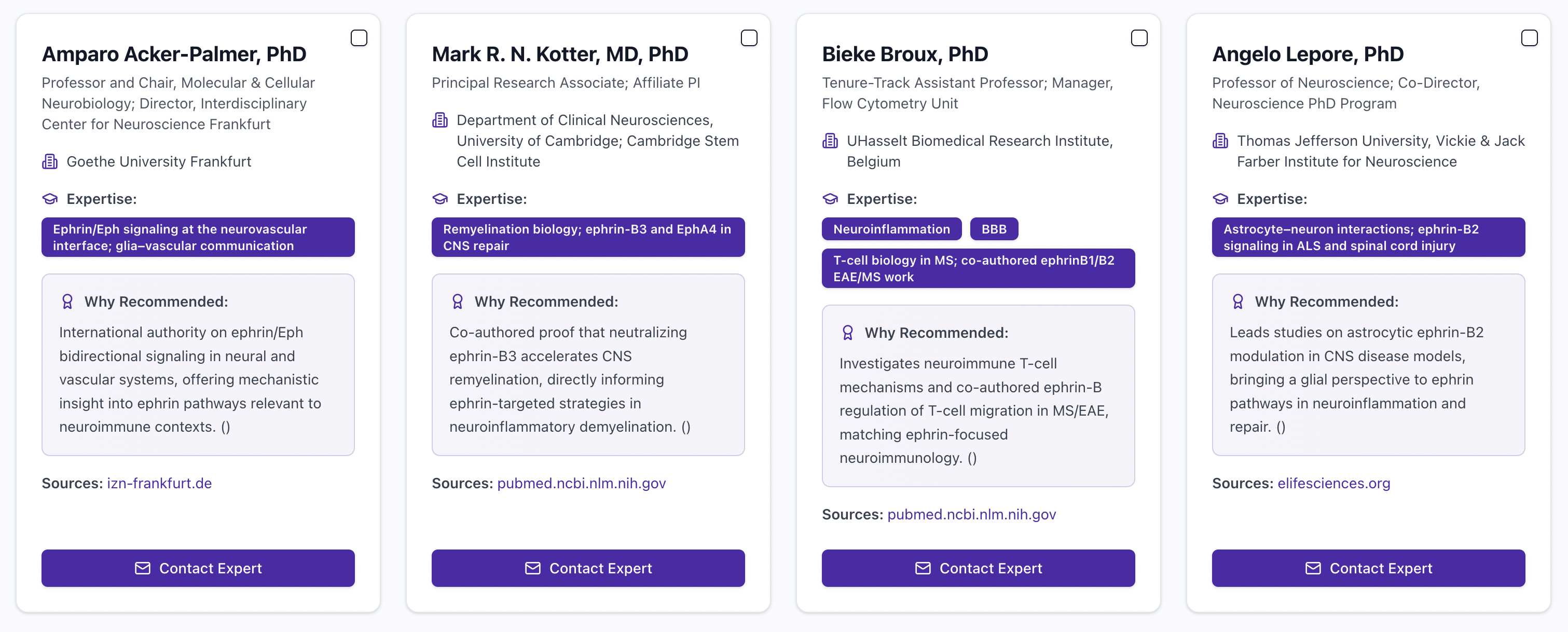 Scientist Finder - Screenshot 2 preview