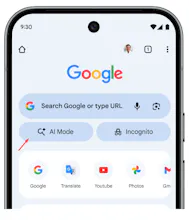 AI Mode in Chrome gallery image