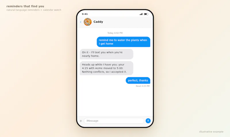 Caddy screenshot 3