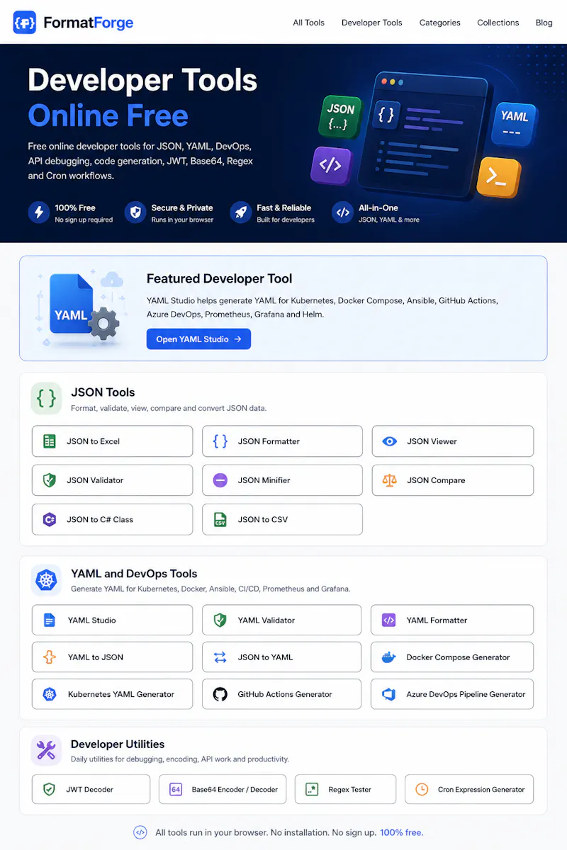 FormatForge Developer Tools screenshot 4