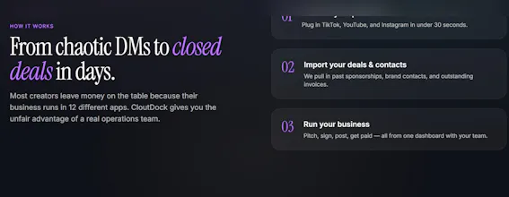 CloutDock - run your company like a pro gallery image