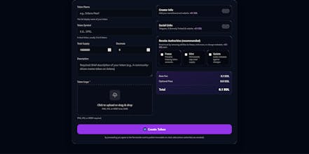 SOLTokenLaunch gallery image