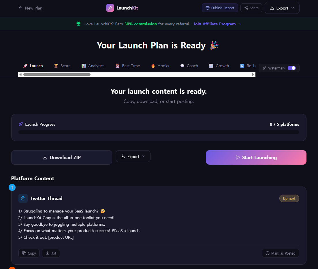 LaunchKit Ship &Promote Your SaaS Faster gallery image