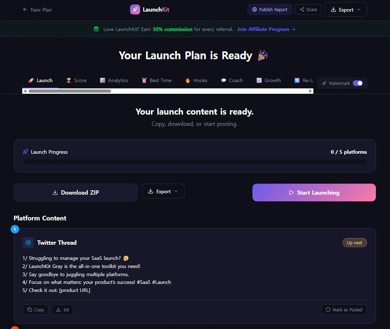 LaunchKit Ship &Promote Your SaaS Faster screenshot 2