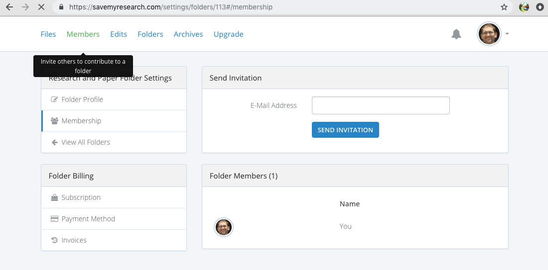 SaveMyResearch gallery image