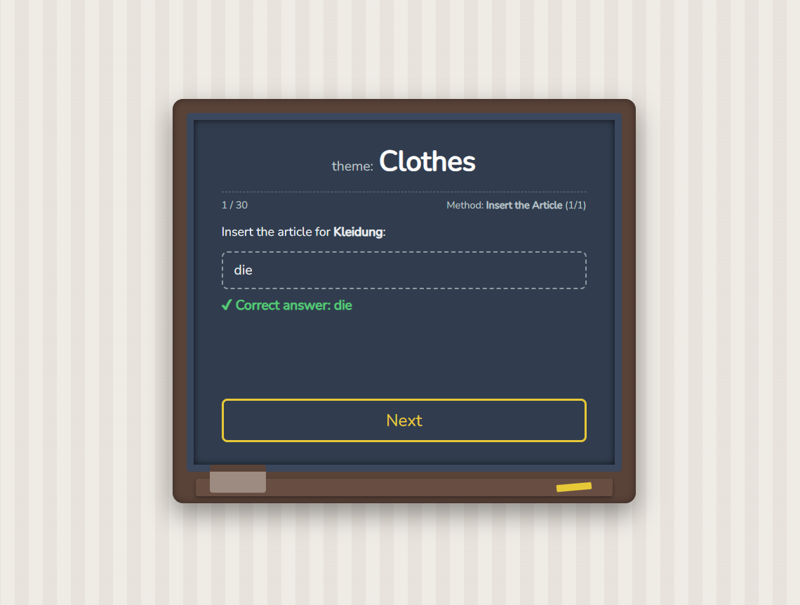 SkillupGerman — Learn German Like a Game - Screenshot 5 preview