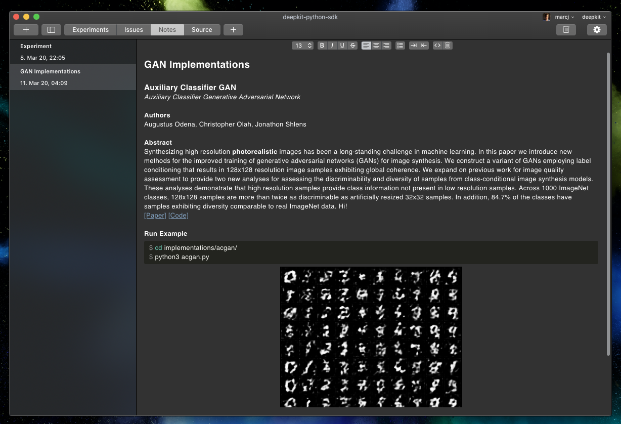 Deepkit gallery image