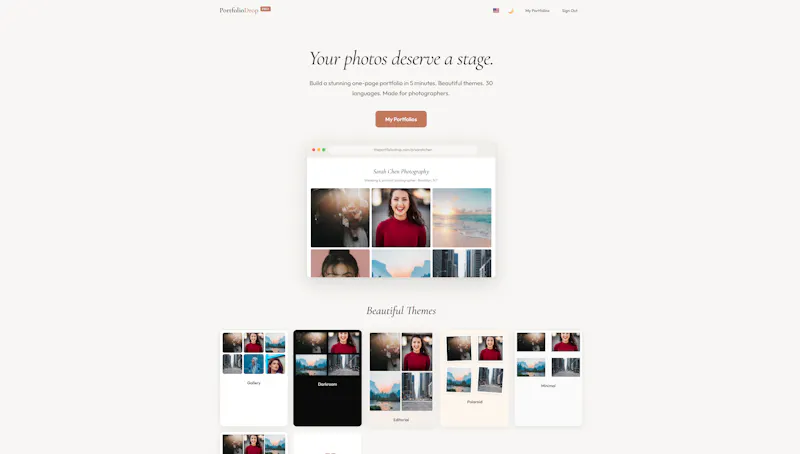 PortfolioDrop screenshot 1