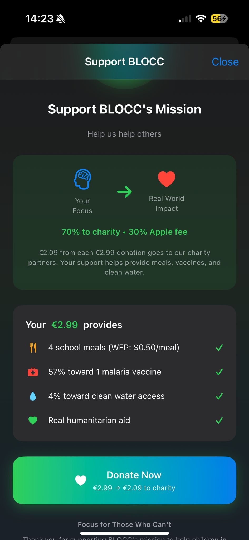 BLOCC - Main product screenshot demonstrating key features and user interface