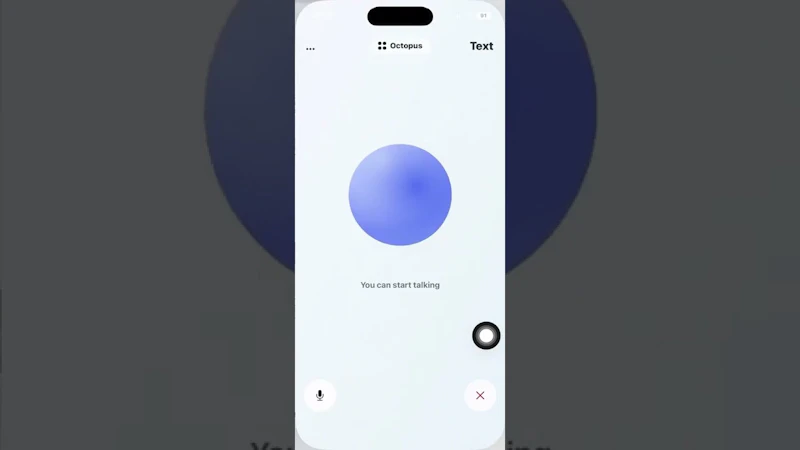 Octopus: Codex Code App screenshot 1 (video preview)