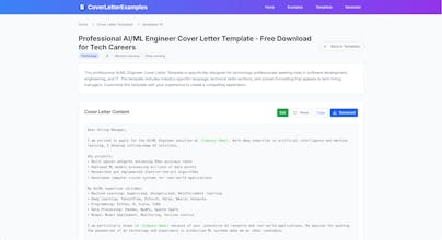 Cover Letter Creator gallery image