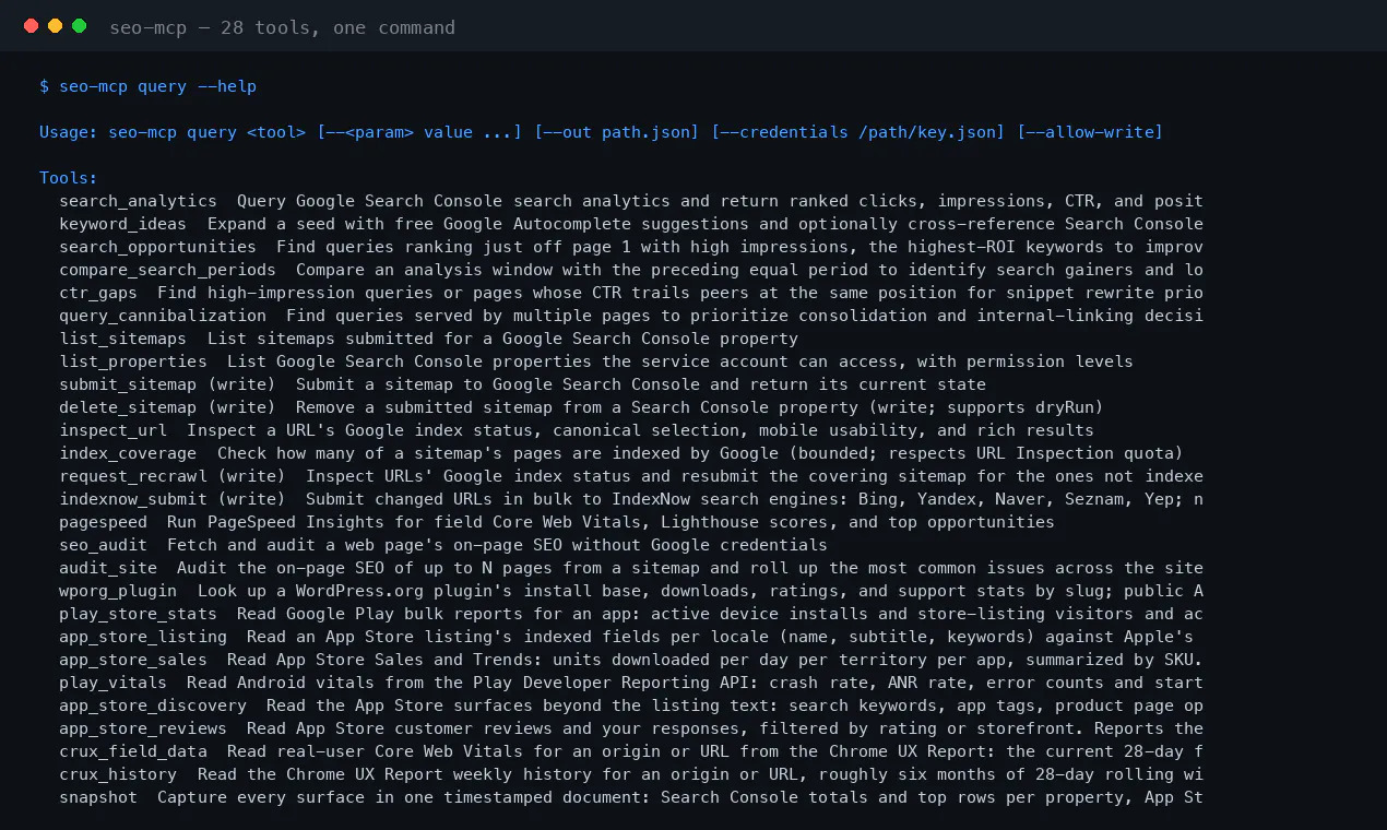 seo-console-mcp gallery image