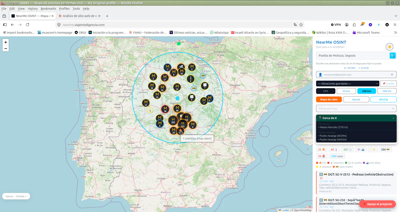 NearMe OSINT  screenshot 4
