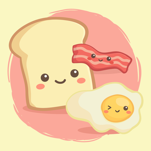 Animated Egg Friends Emoji for iMessage